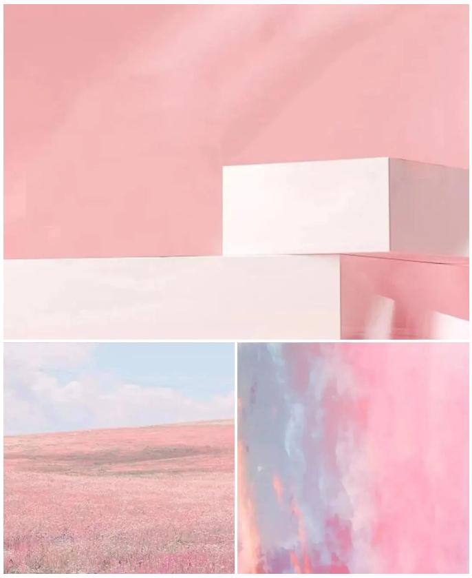 婚礼色系搭配高级感,粉色法式婚礼配色搭配