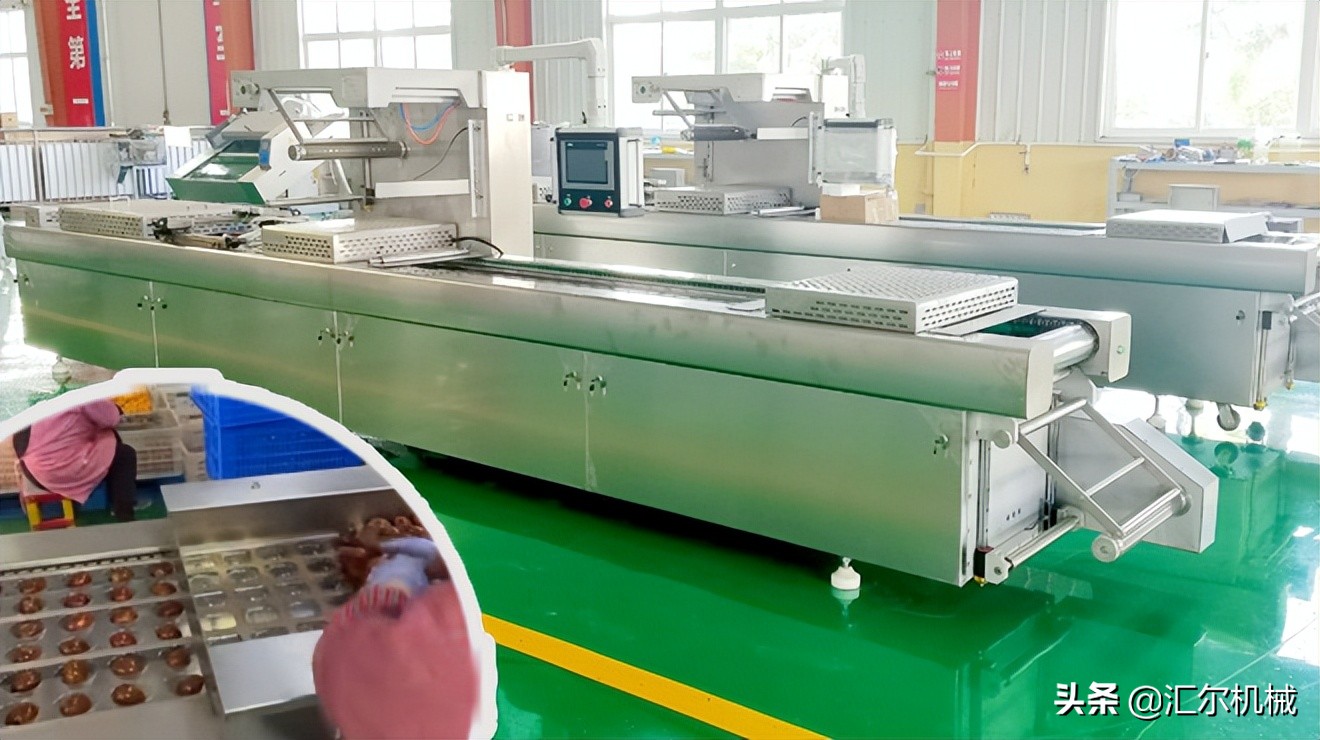 卤蛋真空包装机流水线,真空包装机升级最新功能