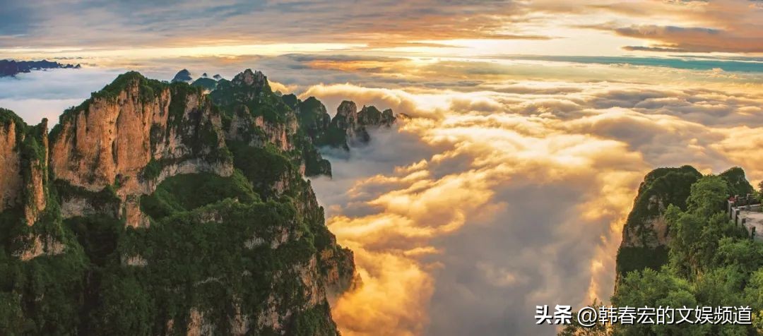 云赏美景,王莽岭美景