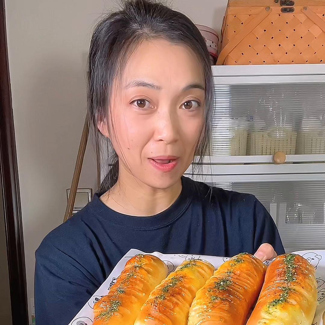 吃不腻的海苔芝士火腿面包，巨好吃，早餐必备！#爱烘培爱生活