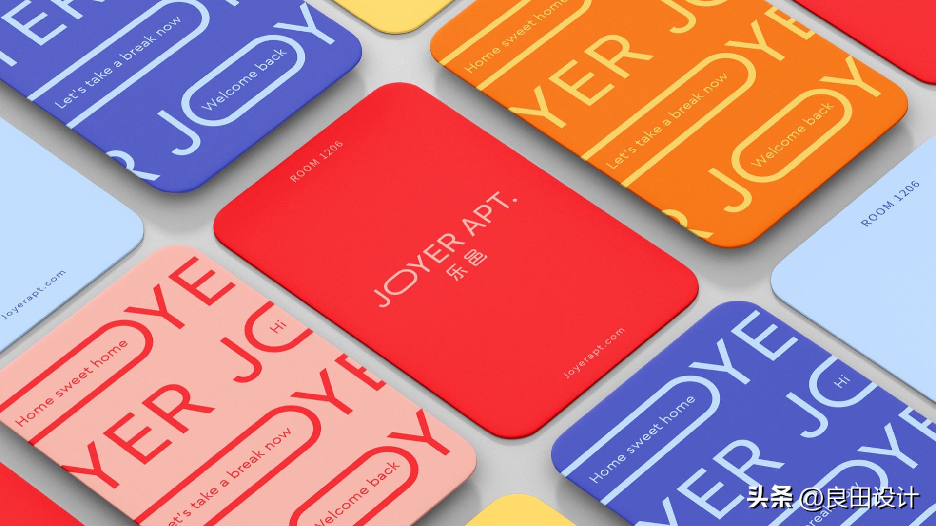 地产类最佳视觉银奖:中粮集团大悦城乐邑公寓品牌视觉设计