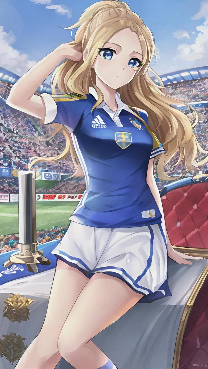 ai绘画足球视频,法国队ai绘画