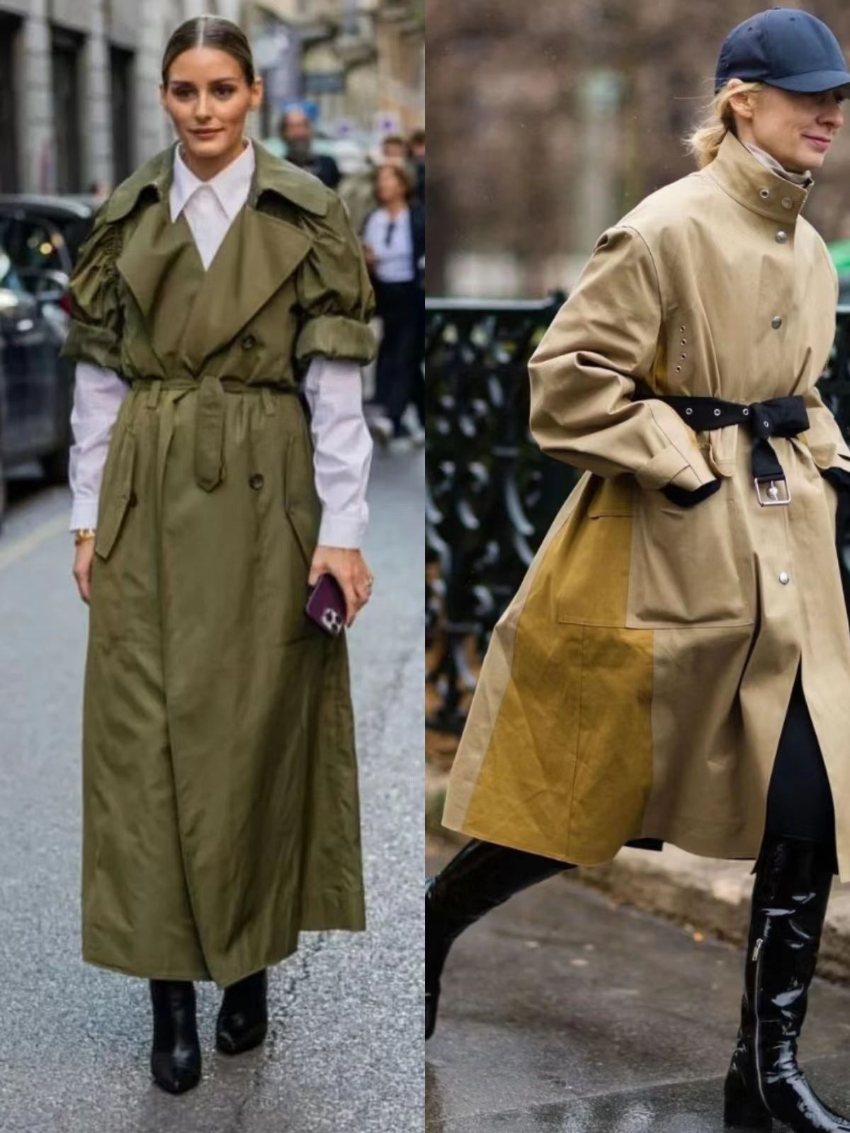 短外套长靴子怎么搭配,保暖又好看的长筒靴穿搭