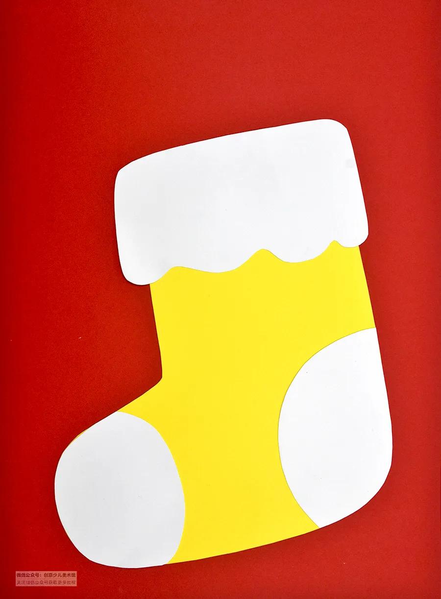 儿童画圣诞节袜子步骤大全,圣诞节的多个圣诞袜怎么画