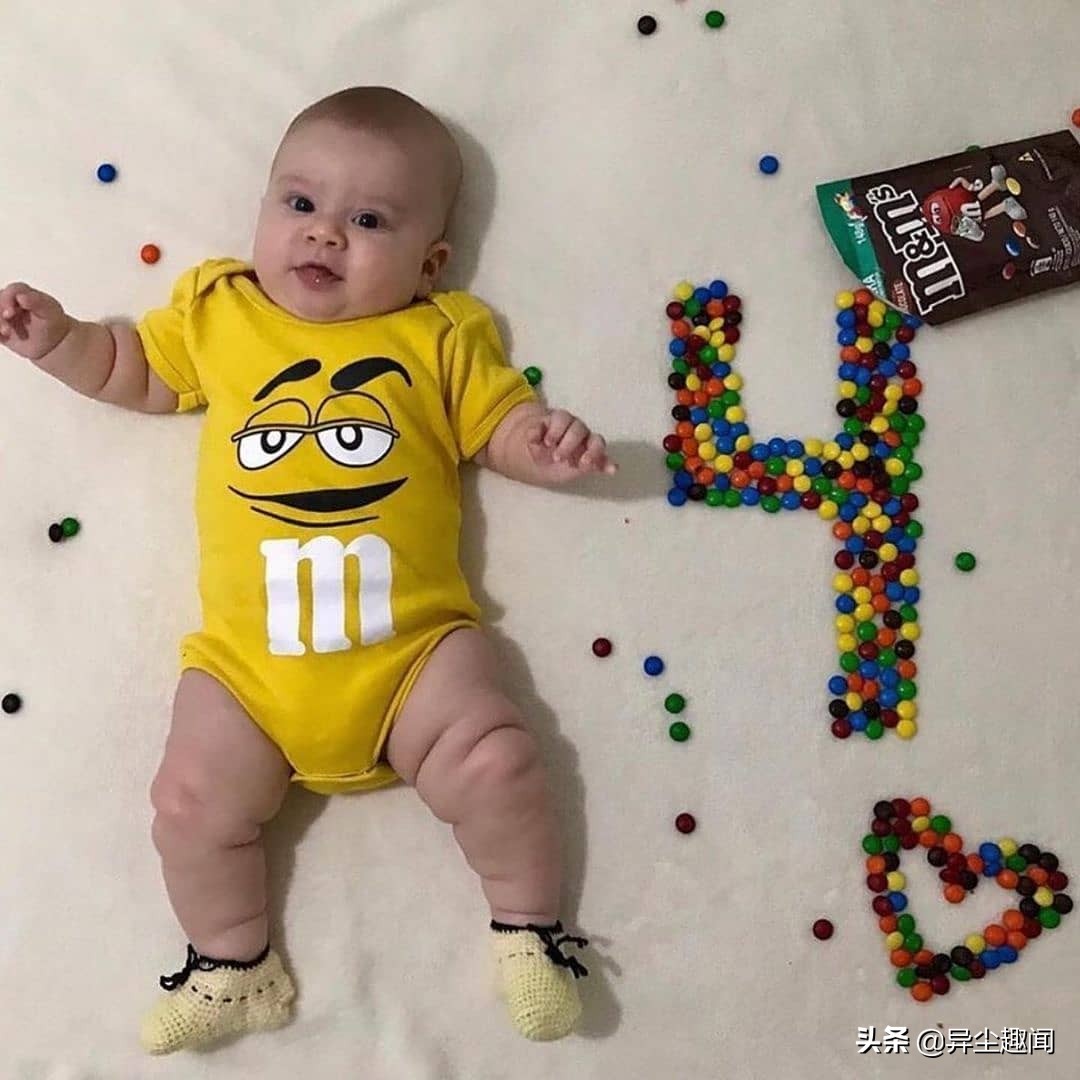 宝宝3个月的创意照,宝宝创意4月照