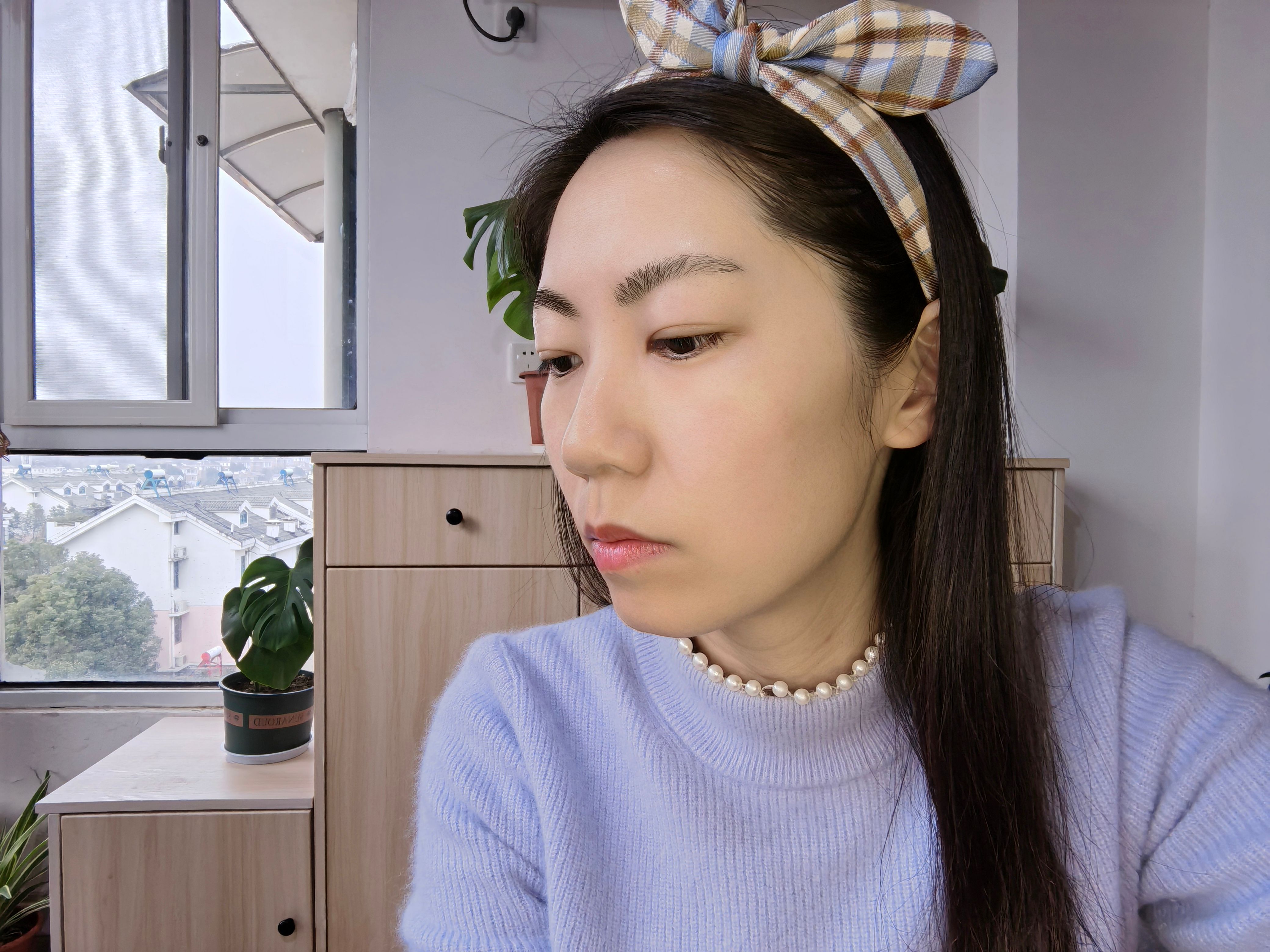 高清无滤镜美妆测评,美容仪真实测评素人