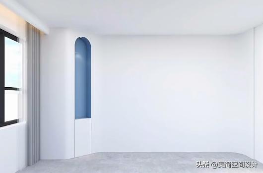 卧室里有一个大柱子怎么设计,墙角设计卧室图片