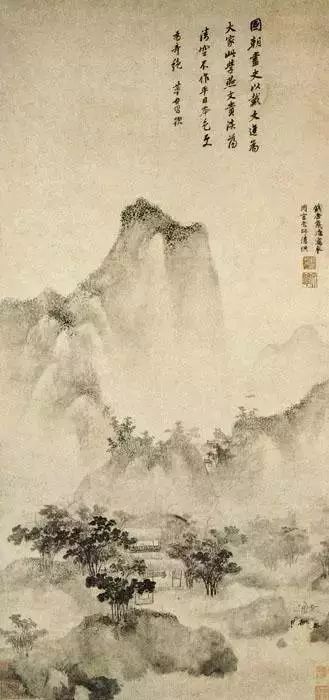 明代山水画100幅大饱眼福值得借鉴,明清高清山水作品欣赏