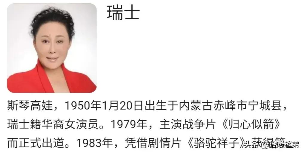 四位被除名的国家级演员,哪四位国家一级演员遭除名