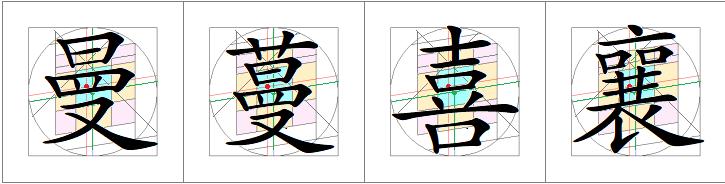 汉字书写的重心,汉字的重心是什么