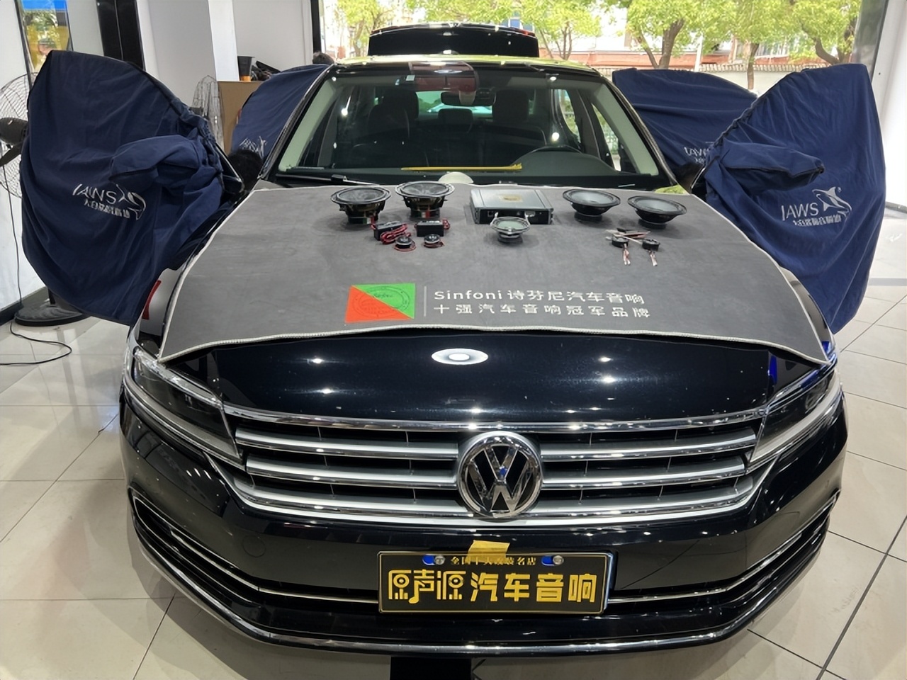 还原音乐细节！南昌大众辉昂汽车音响改装诗芬尼DS6.2两分频