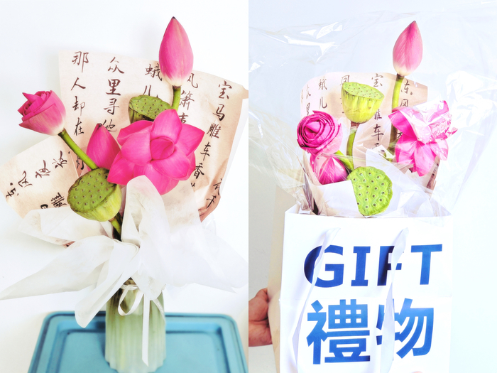 济南人的“夏日专属浪漫”，淡雅荷花手捧花走俏市场