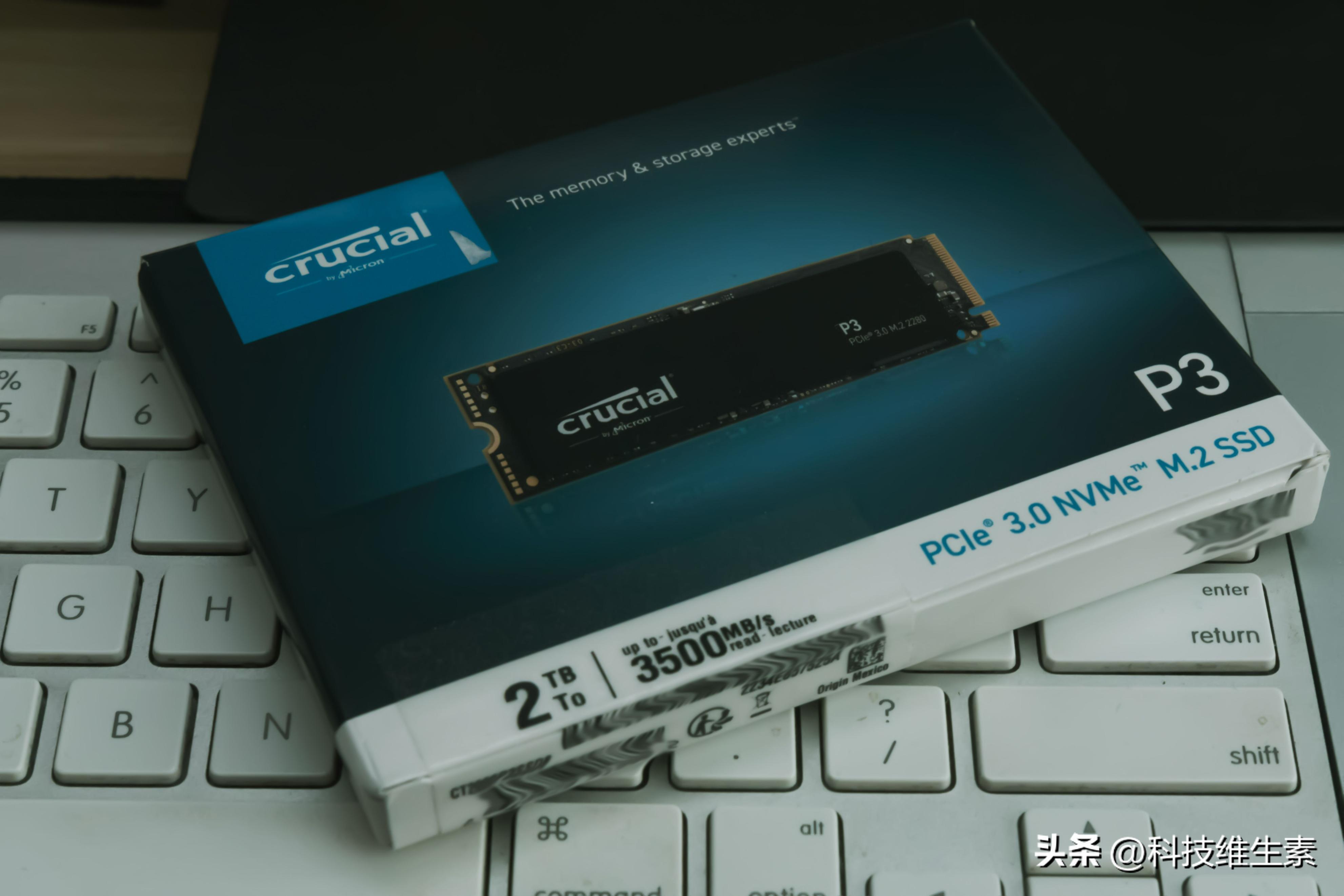 crucial英睿达固态硬盘,英睿达镁光p3plus