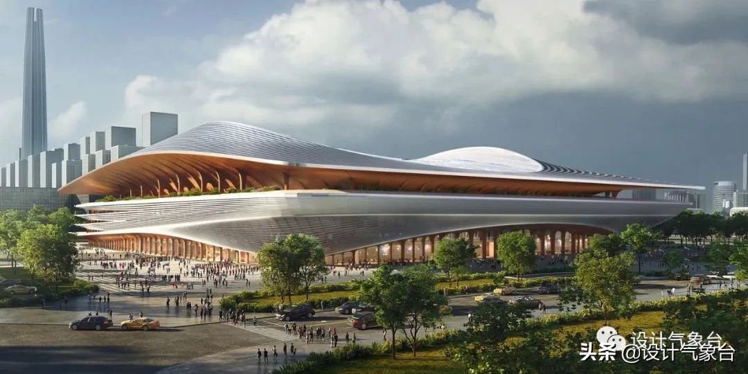 惜败扎哈事务所，但OMA的中国风方案留下一抹惊艳的色彩