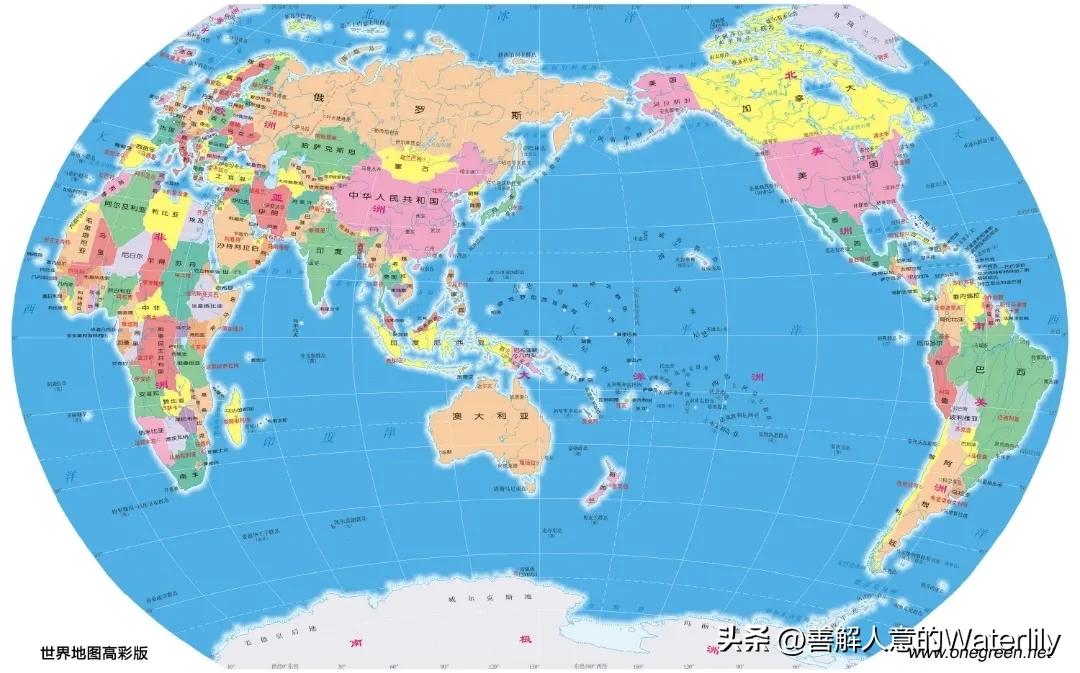 各国的世界地图手绘,各国的世界地图排名