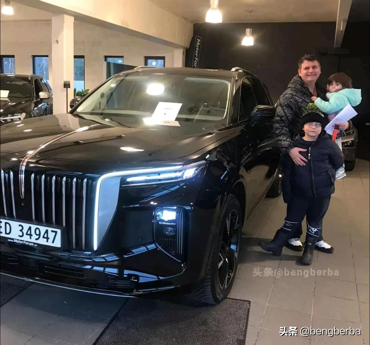 2022新款红旗e-hs9燃油版五座,红旗hs9出口多少钱