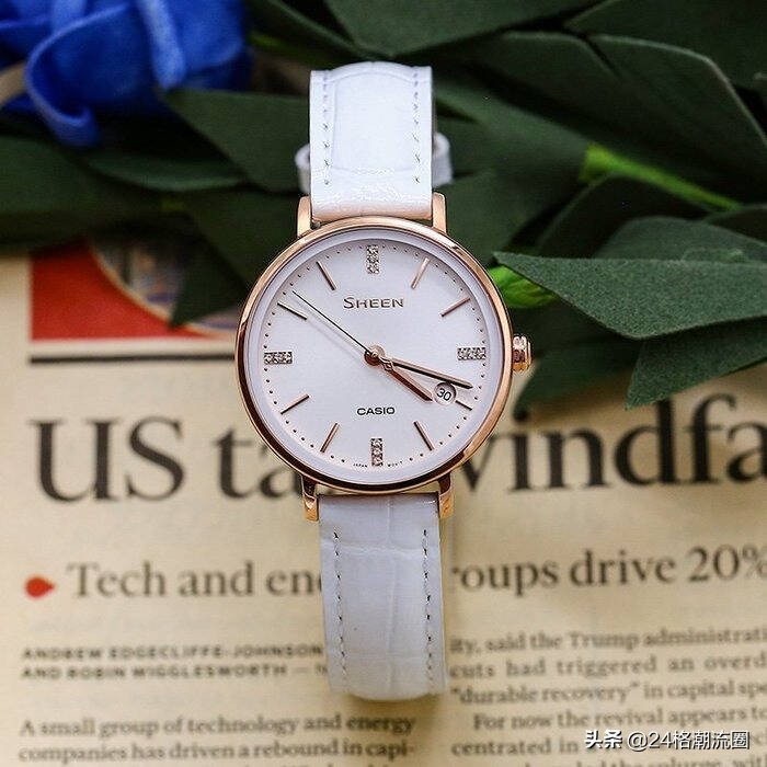 时尚大气的卡西欧石英手表，彰显出我们与众不同的气质