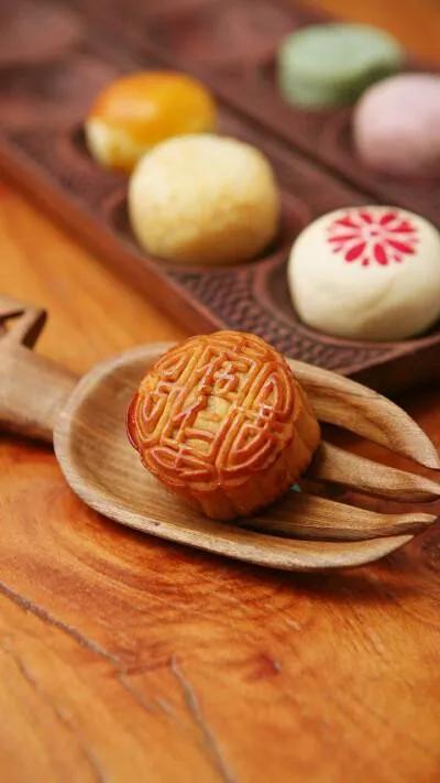 香香甜甜的月饼,中秋月饼壁纸