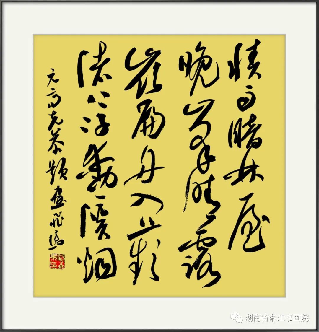 飞翔的马——贺飞马书法作品欣赏