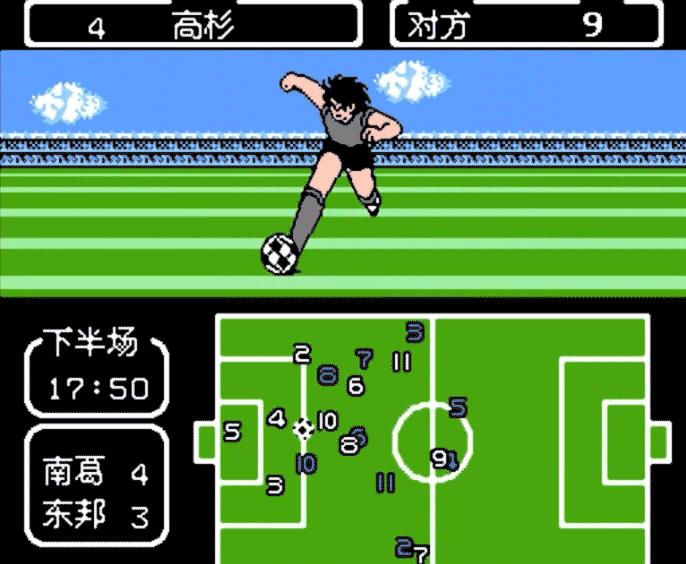 fc红白机世界杯足球游戏,红白机最有深度的足球游戏
