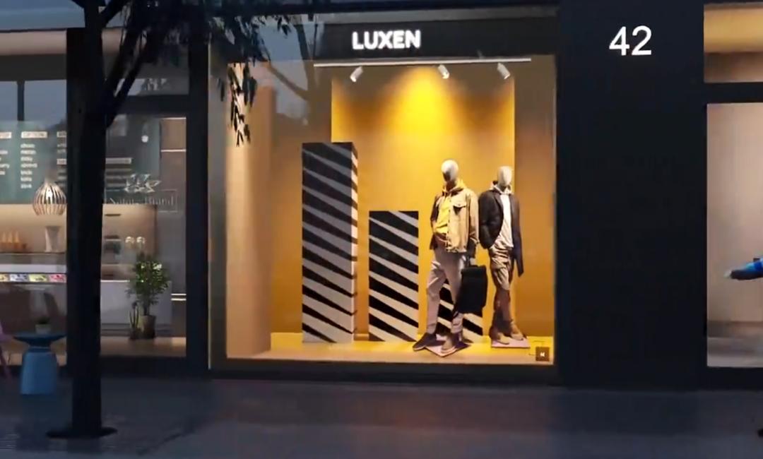 这样精美的室内橱窗竟然是贴图——exr透视贴图将颠覆你的认知