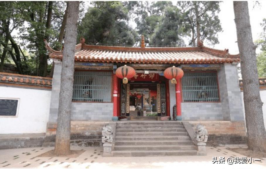 云南昆明古建筑群图,云南省昆明市官渡古镇古建筑