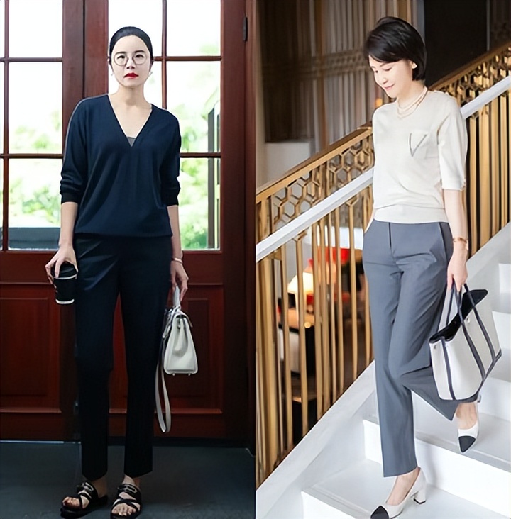 中年女性高端大气穿衣搭配,中年女性穿衣搭配高个