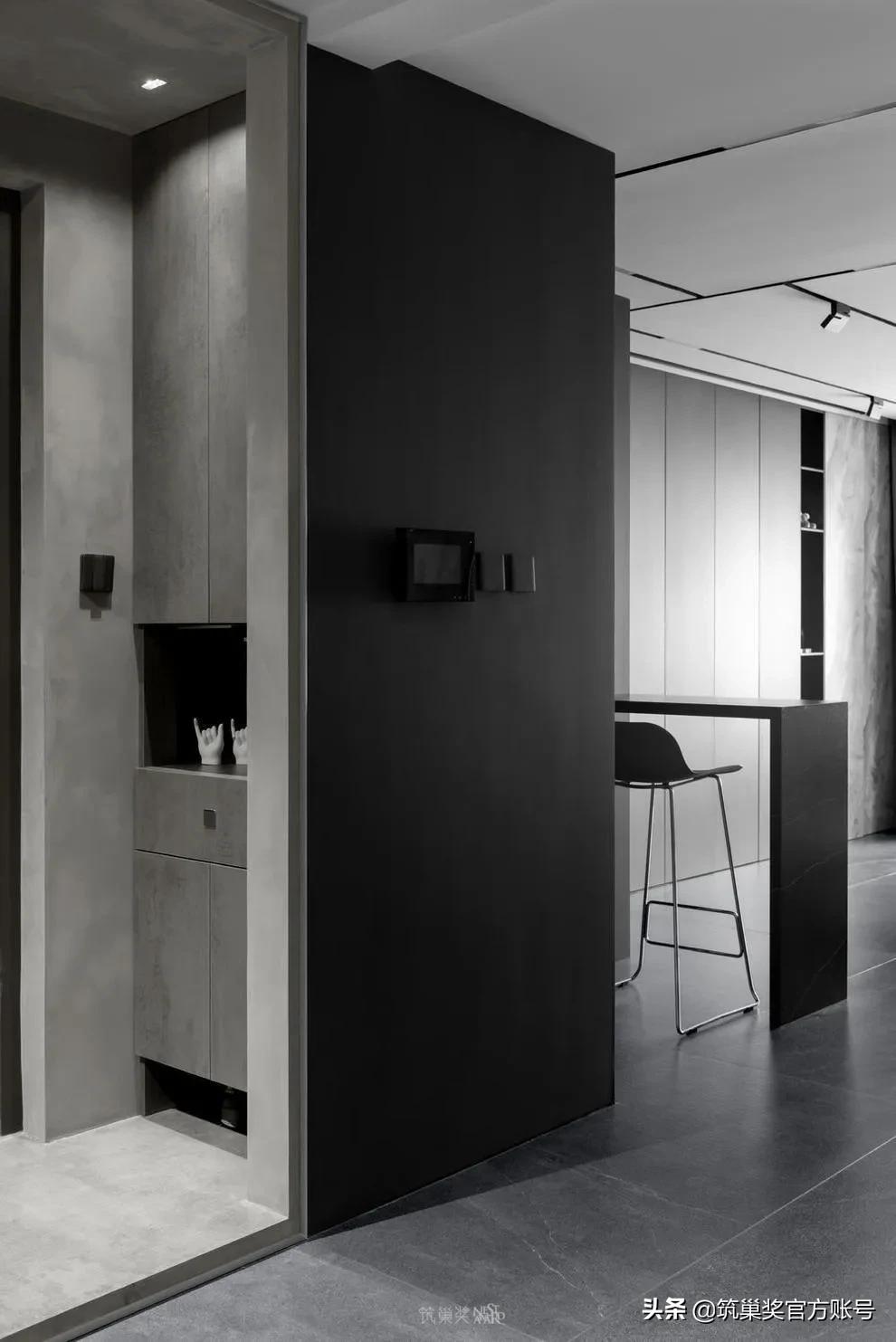 纯黑色装修设计师,纯黑色家装设计