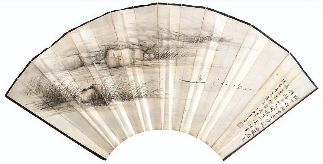 湖庄消夏历代名家扇面作品展,历代名家山水扇面作品