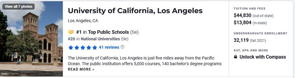 选择大于努力？美国公立大学排名榜单正式发布！