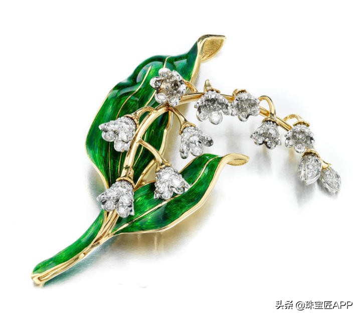 最火的网红元素，铃兰花开，幸福自来！35款珠宝打造你的铃兰花园