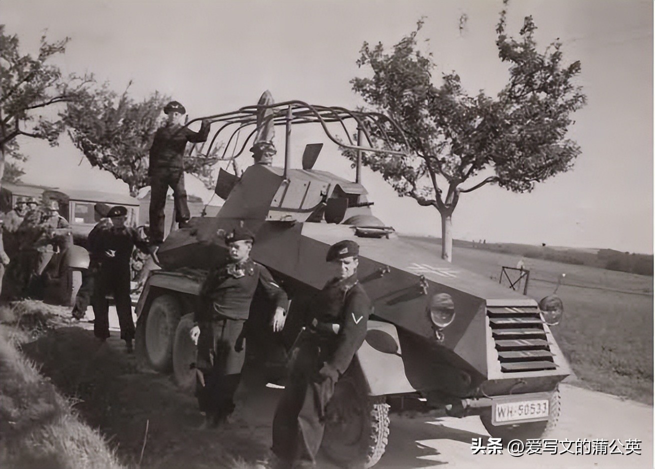 二战德军轮式装甲车及变形车辆,二战德军使用过的所有轮式装甲车