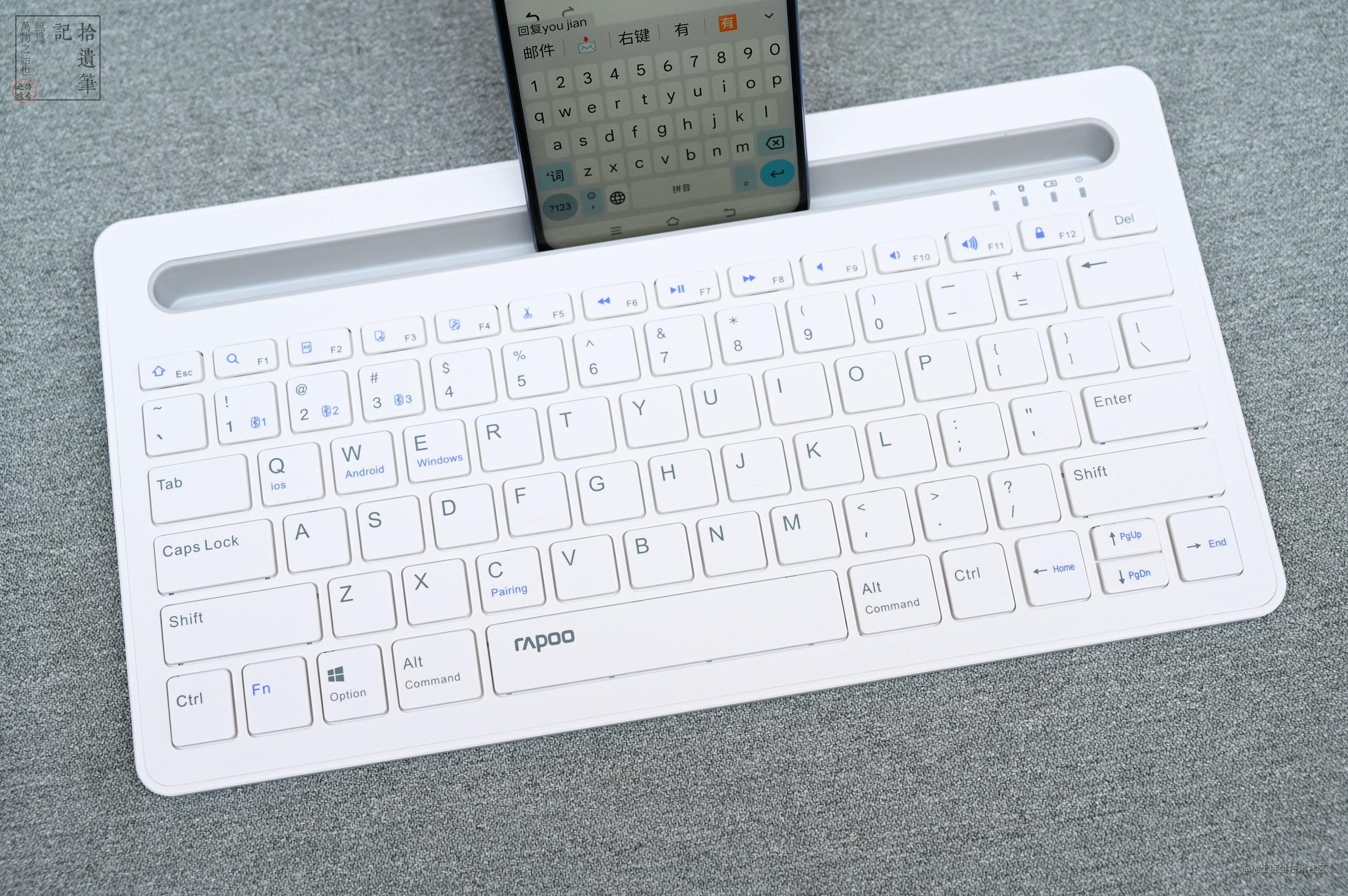 雷柏xk100配置,雷柏xk100蓝牙键盘怎么样