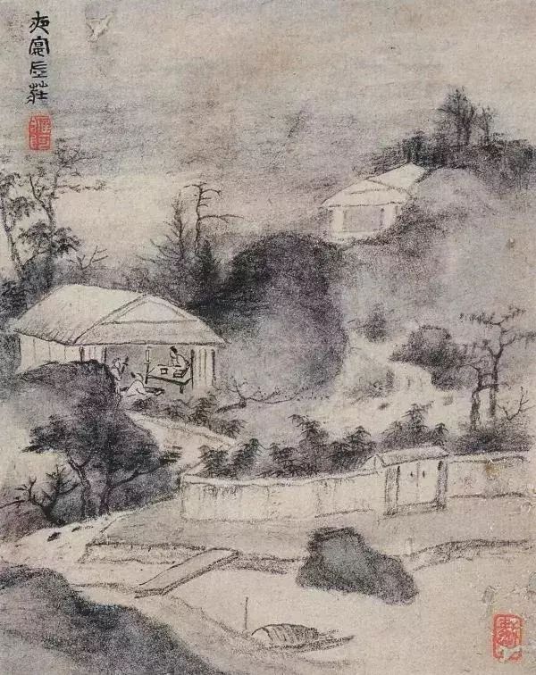 枯笔之境,枯笔之境的书法作品