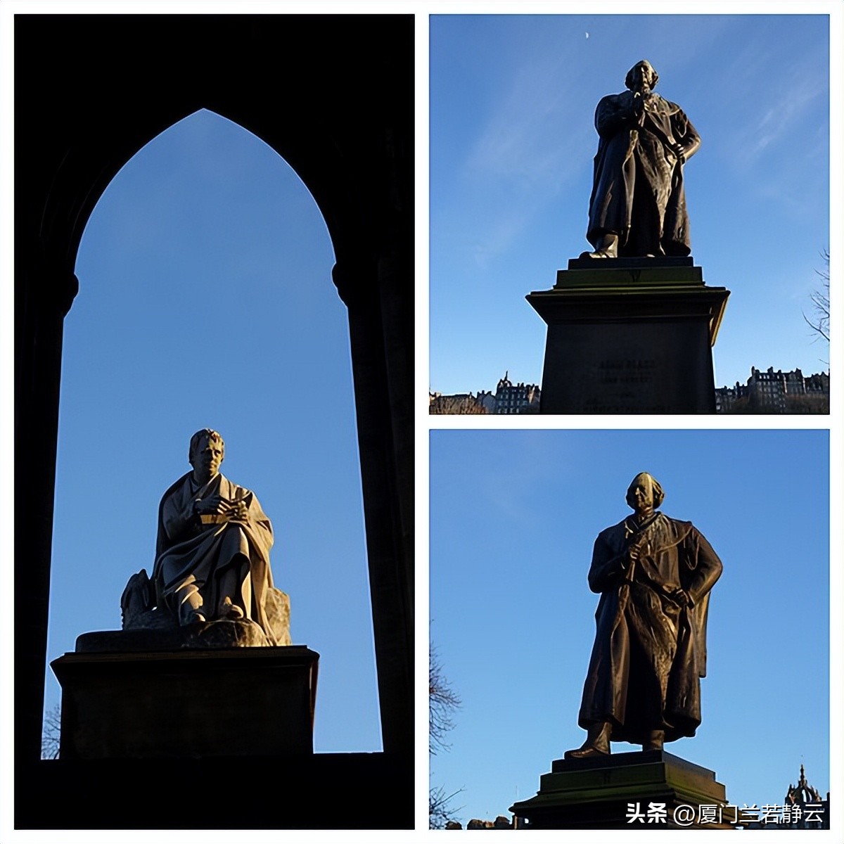 英国苏格兰爱丁堡小镇,爱丁堡是英国最浪漫的城市