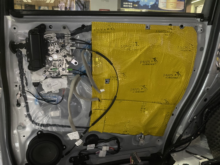 隔音屏障杭州元音改传祺M8汽车隔音改装大白鲨