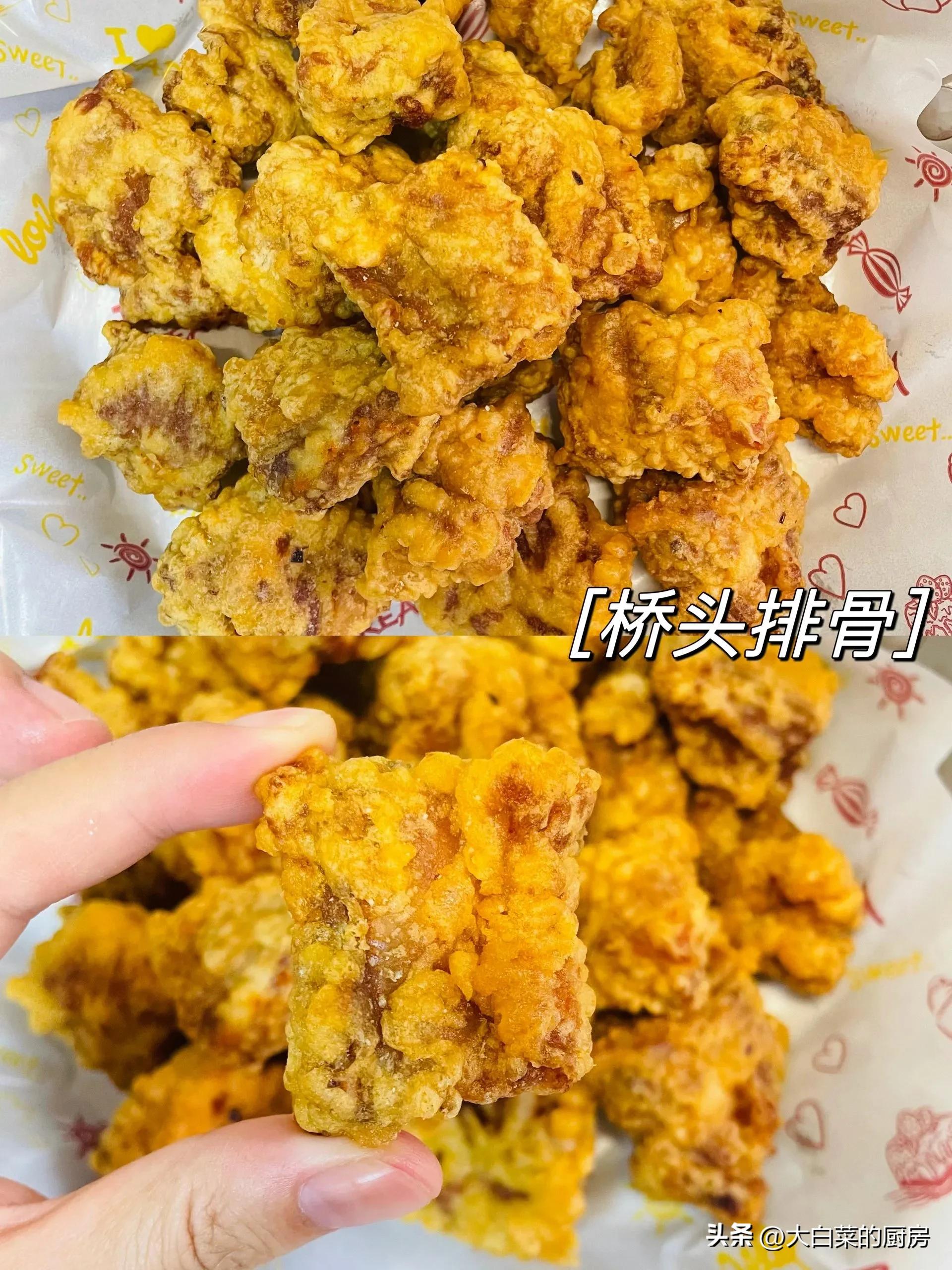 超入味的排骨好吃到哭,脆香桥头排骨