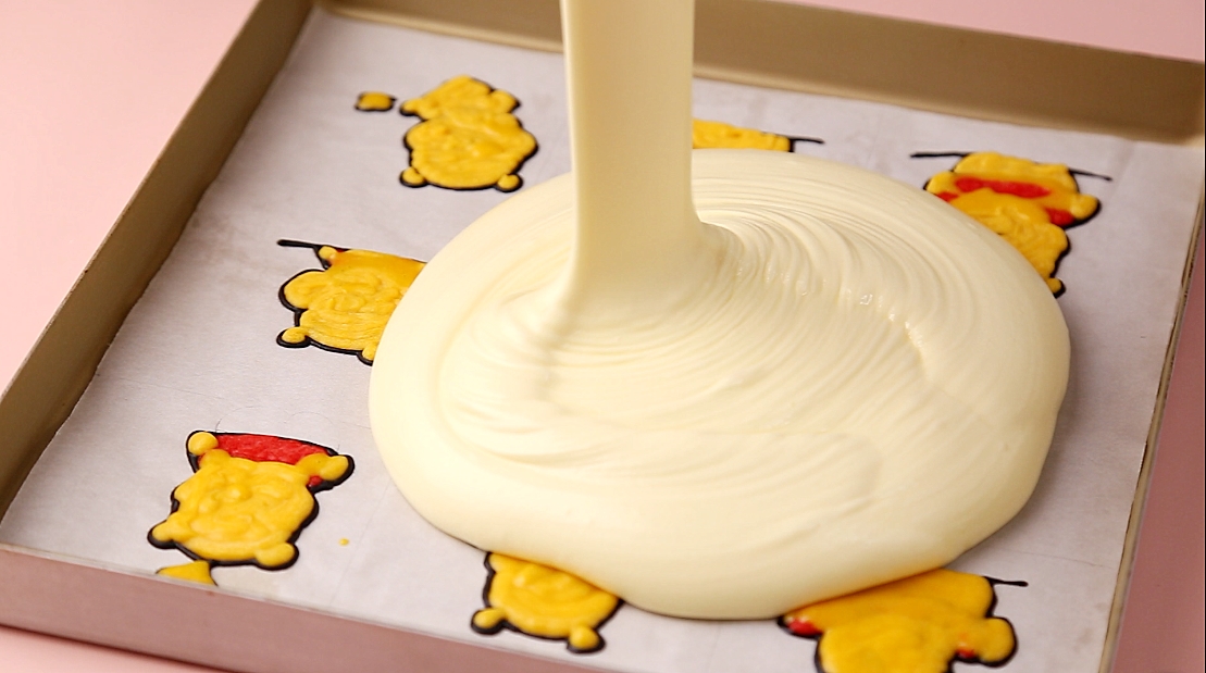 超可爱！！小熊维尼蛋糕卷，软萌好吃，入口即化