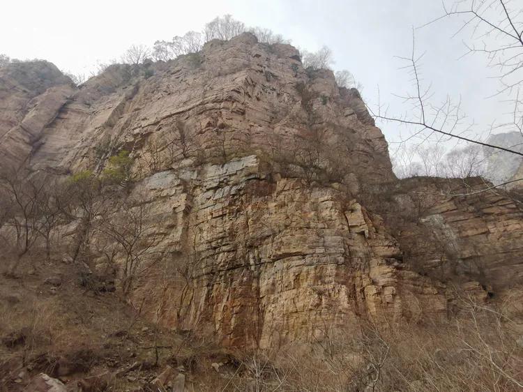 绝壁大梯白云寺,徒步白云寺