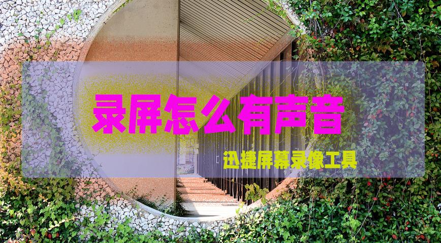 没有录屏软件怎么录屏有声音,录屏怎么才能录声音