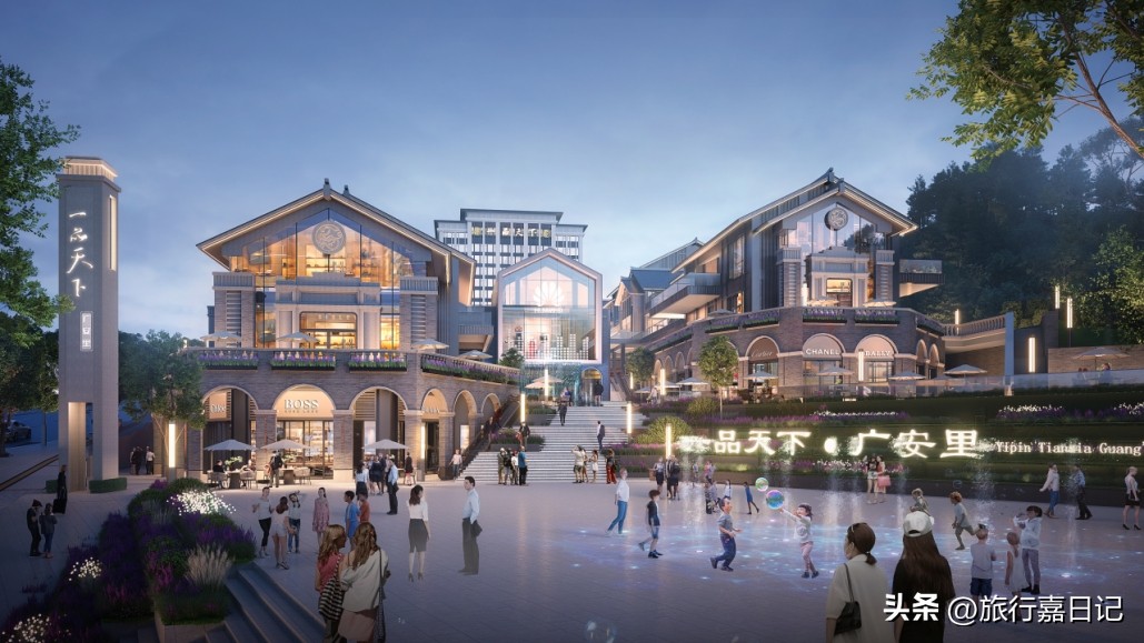 广安市最新城区图,广安最新城市面貌