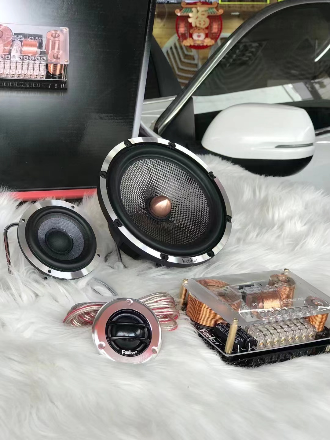 本田十代思域升级隔音和音响,本田思域音响高音改装专用