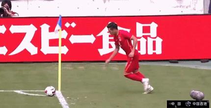 东亚杯谭龙破门动图,东亚杯谭龙完整视频