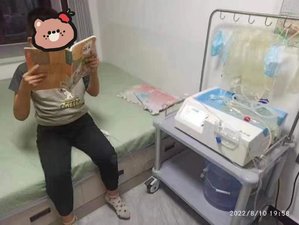 小肾大爱北京儿童医院为慢性肾衰竭儿童提供免费腹透机