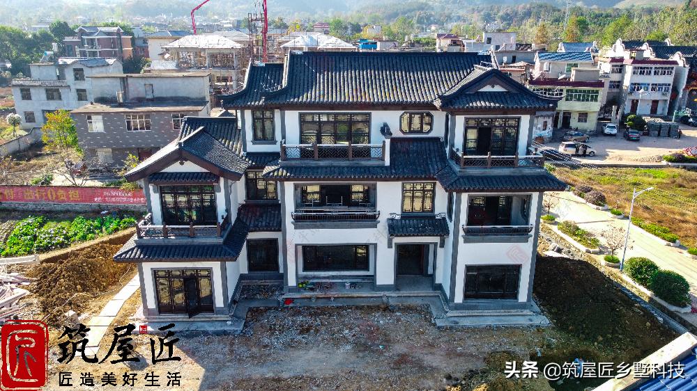 襄阳农村自建一层小别墅,襄阳农村自建房设计图