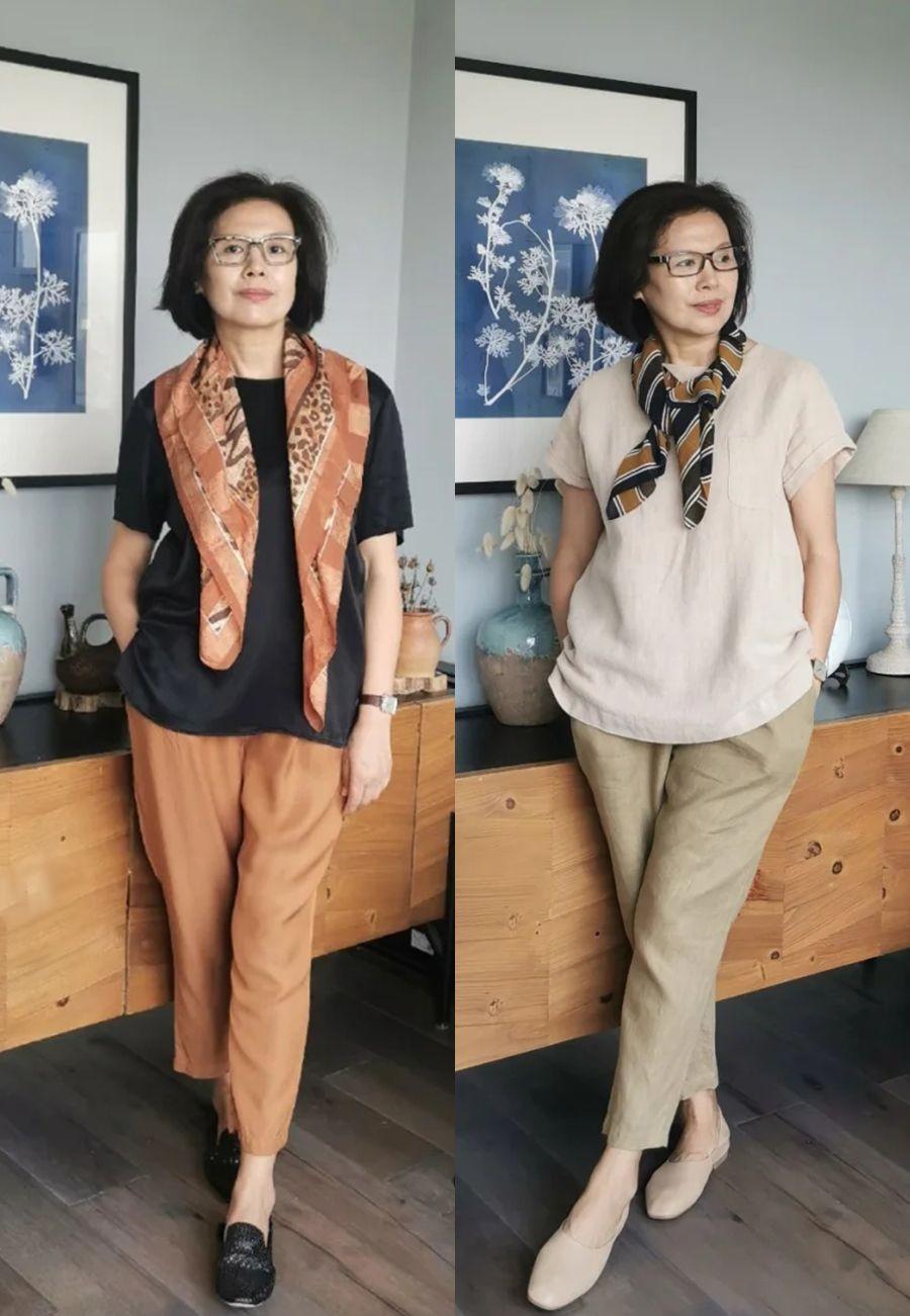 中年女人烫羊毛卷老气吗,40岁女人短羊毛卷发配什么穿着