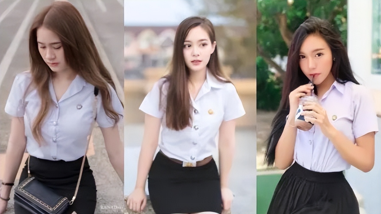 旅游穿泰国校服,中国游客穿泰国校服