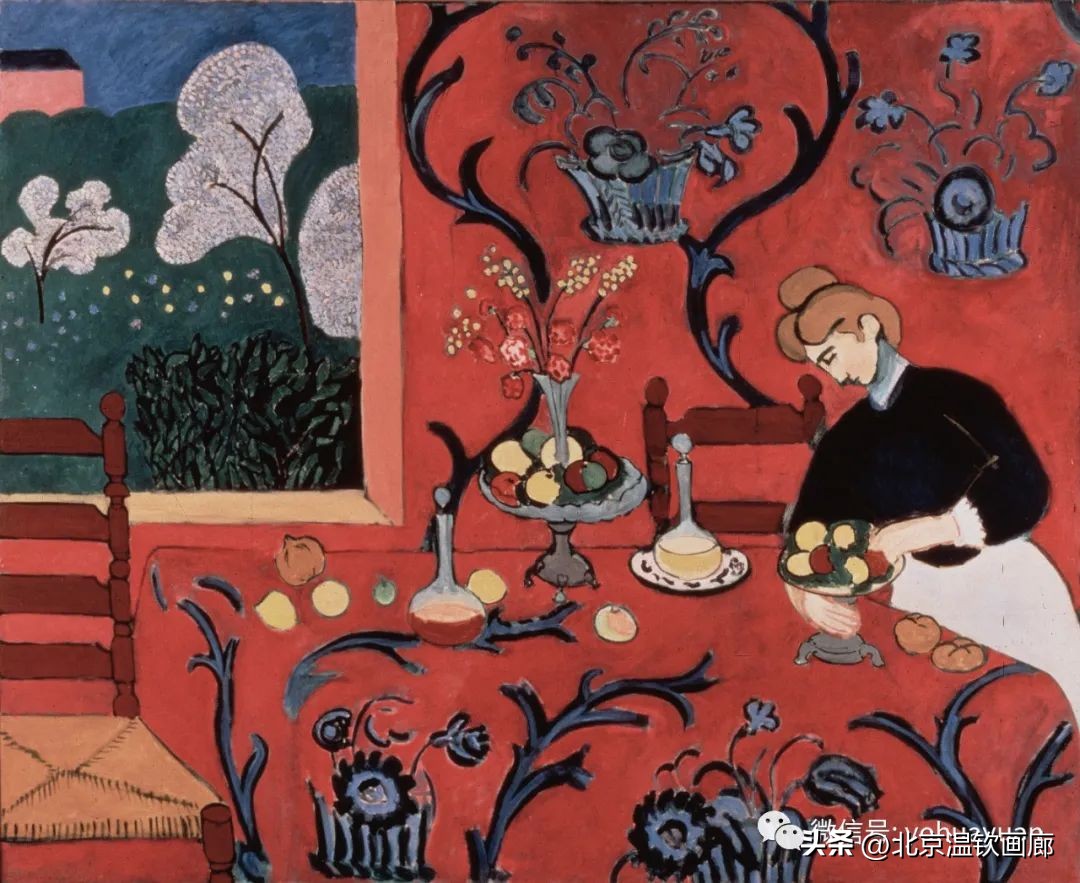 野兽派画家马蒂斯的艺术风格,现代艺术野兽派马蒂斯作品