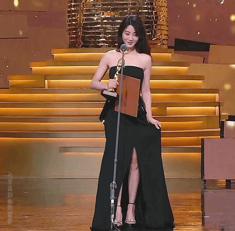 殷桃领奖穿搭,殷桃以往红毯造型