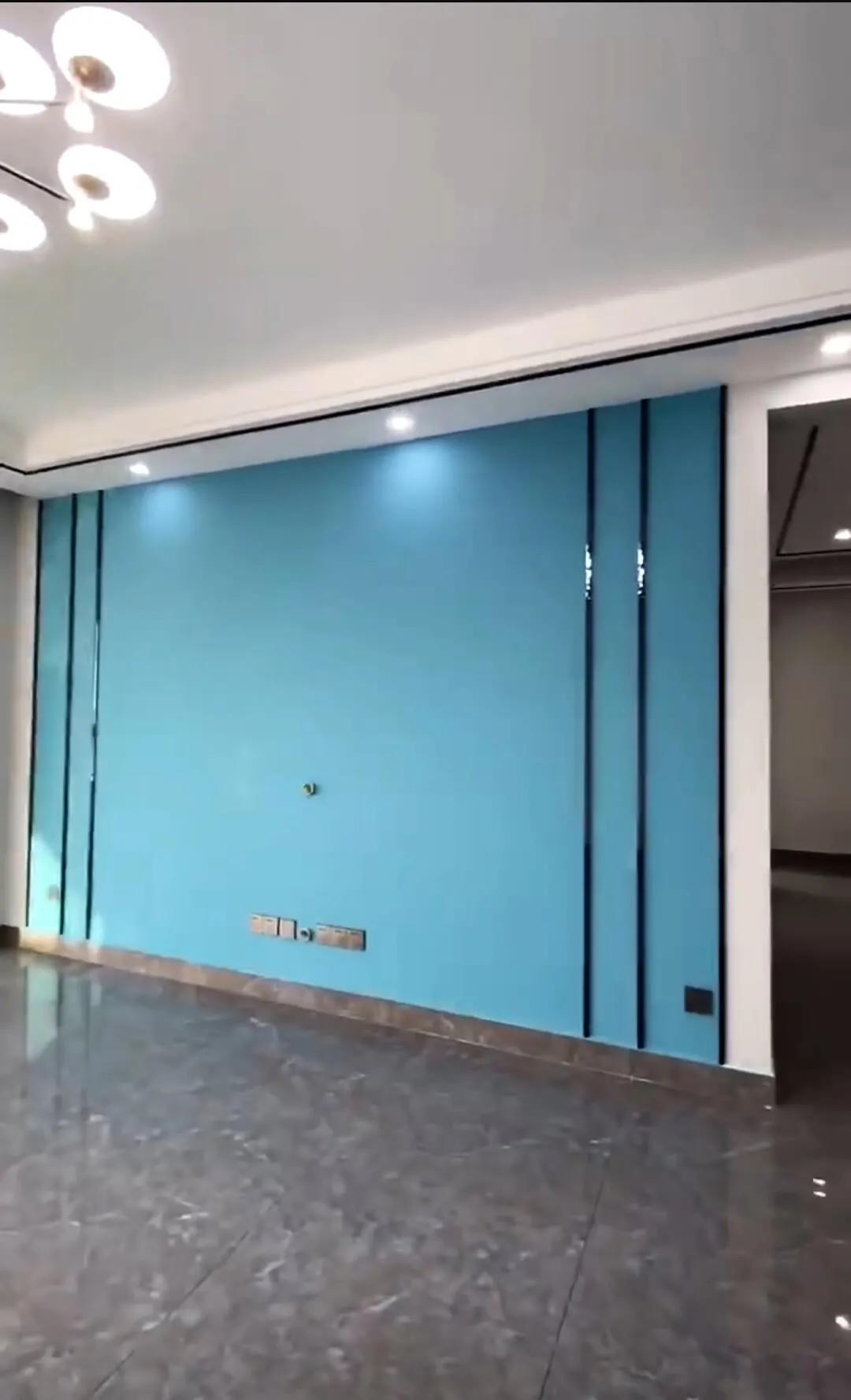 2019影视墙壁布效果图大全集,简约壁布影视墙图片大全集